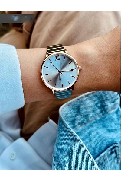 pullmarkt Retro Roman Numeral steel Case Women's Wristwatch Teen wristwatches