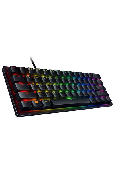 RAZER لوحة مفاتيح Huntsman Mini Purple Switch الإنجليزية الميكانيكية Rgb Gamer