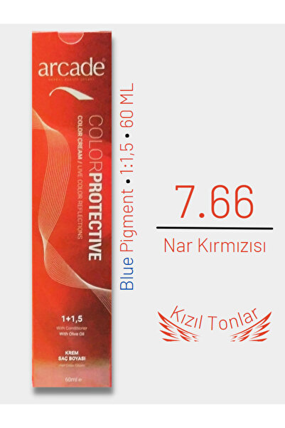 Arcade Saç Boyası 7.66 - Nar Kırmızısı 60ml