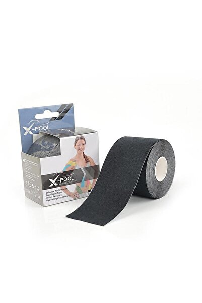 X Pool Kinezyo Tape Siyah Rengi, Kinesio Tape Kas Ağrı Bandı
