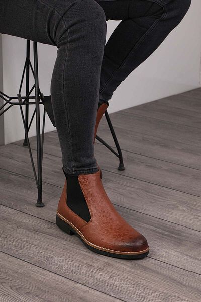 Freemax Unisex Chelsea Boots Guaranteed Product.30141 Tan