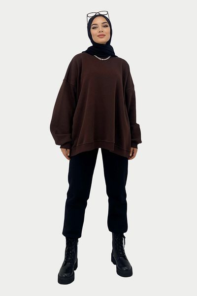 BUTİK C Φούτερ Oversize Crew Neck