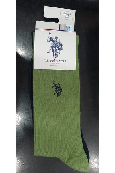 U.S. Polo Assn. МЪЖКИ СПОРТНИ ЧОРАПИ U.S. POLO ОТ 2 ЧАСА, СИНЬО 027
