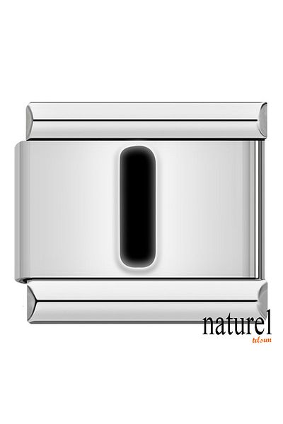 Naturel Tılsım Italian Stainless Steel 9mm Charm