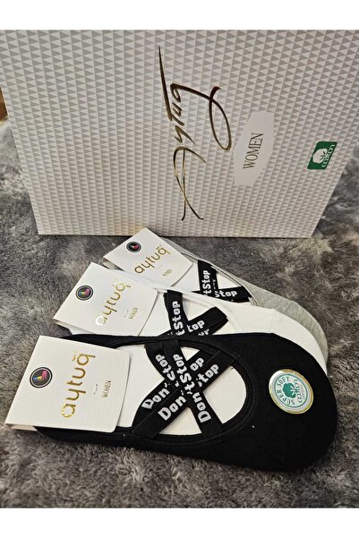 Aytuğ 57300 Burun Dikişsiz/seamless Pilates Dans Corabı 3lü.