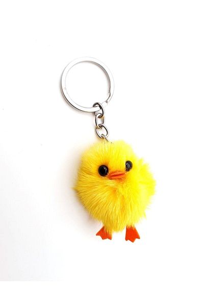 tahtakaledeyiz Chick Keychain