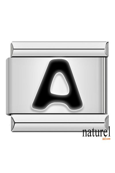 Naturel Tılsım Italian Stainless Steel 9mm Charm