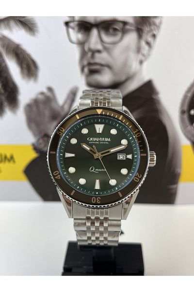 Quantum AUTOMATIC MEN'S WRISTWATCH 5 ATM WATERPROOF