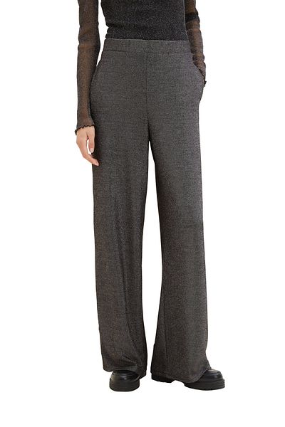 Tom Tailor Denim Hose Damen/Mädchen schwarz glitzernd