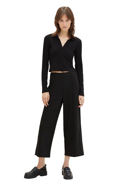 Tom Tailor Denim Pantaloni Femeie / Fata deep black