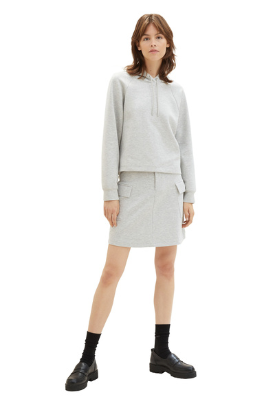 Tom Tailor Denim Szoknya Női/Lányok alap világosszürke melange