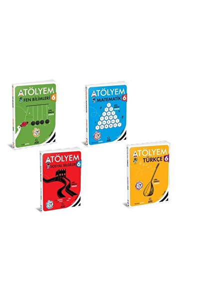 Arı Yayıncılık 6.sınıf Matematik Türkçe Fen Sosyal Atölyem Seti