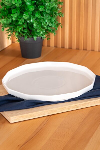 ACAR Hexagon Art Single Serving Plate - 26 cm MST415