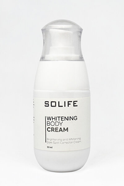 SOLIFE Whitening Body Cream Beyazlatıcı Vücut Kremi 50 ml