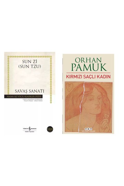 TÜRKİYE İŞ BANKASI KÜLTÜR YAYINLARI Savaş Sanatı Sun Tzu Woman with Red Hair ...