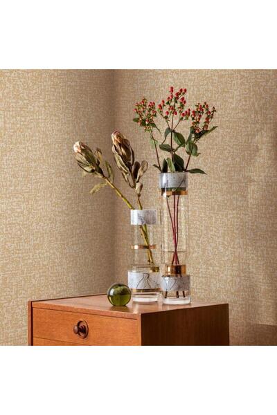 Adawall ROKA/ KOYU KREM DÜZ DESEN DUVAR KAĞIDI 23109-6