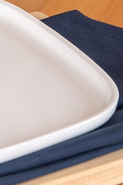 ACAR Pure Royal Square Cake Single Plate - 22 cm