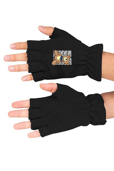herotasarım Angel Heart Winter Fleece Gloves - Σχέδιο Cutout