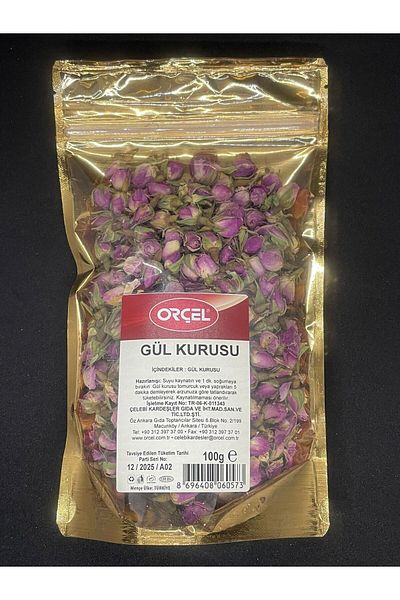 ORÇEL 100gr Dried Bud Rosebud