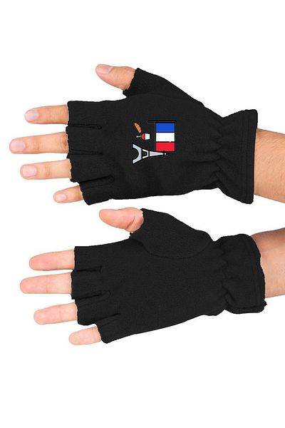 Leng Butik Γάντια Old Car Winter Fleece Cutout