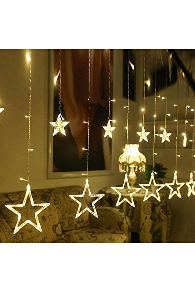 Genel Markalar 3 MT USB GİRİŞLİ 8 FONKSİYONLU 6*6 YILDIZ FİGÜRLÜ GÜN IŞIĞI PE...