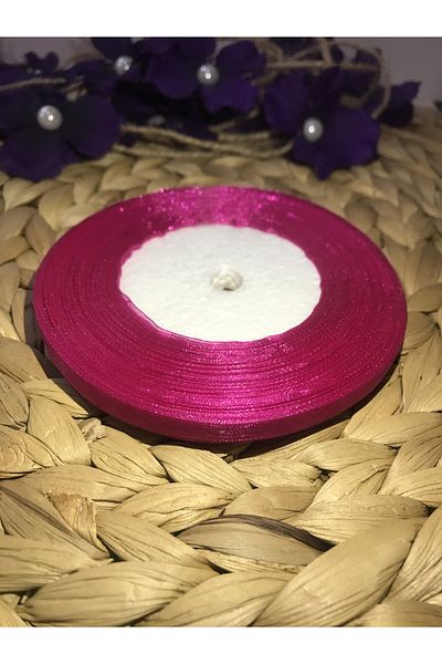 Deniz Party Store 6 MM Organza FUCHIA Κορδέλα 50 μέτρων Δώρο Στολισμός