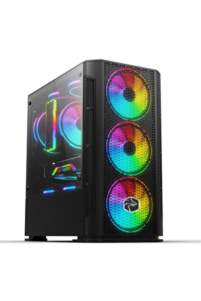 Zeiron Vulcan Lite X55 i5 3470 16GB 128GB SSD +500GB HDD GT730 4GB E-Kartı 18.5" Masaüstü Bilgisayar