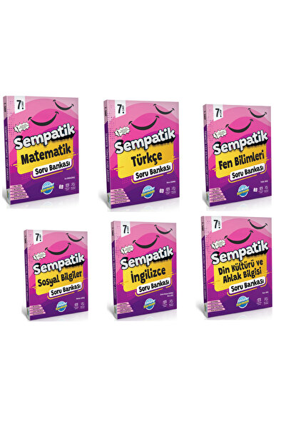 Ünlüler Karması Yayınları ÜNLÜLER KARMASI 7.SINIF SEMPATİK SERİSİ 6 KİTAP