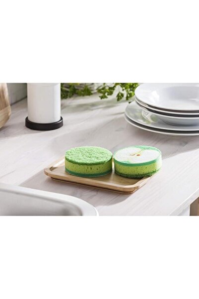 MiniHome York Yeşil Elma Kokulu Bulaşık Süngeri 2 Adet