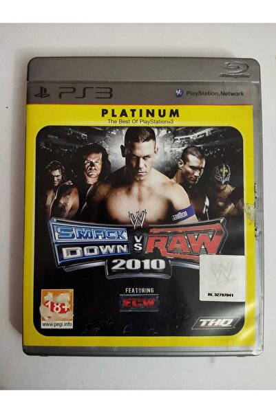 THQ SMACK DOWN VS RAW 2010 - PLATİNUM SERİSİ - PS3 OYUNU