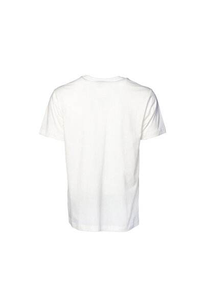 hummel Ανδρικό καθημερινό λευκό μπλουζάκι Hmljeffrey - 911730-9003