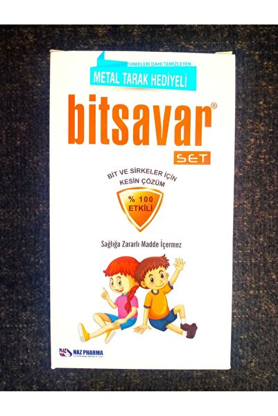 Bitsavar BİTSAVAR 100ML SPREY+ 150ML ŞAMPUAN+ METAL TARAK