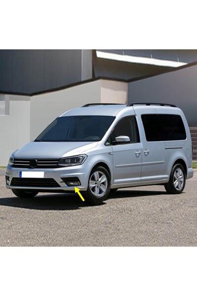 Bisra VW Caddy 2016-2020 Ön Tampon Sol Sis Farı Çerçevesi 2K5853665C Uyumlu
