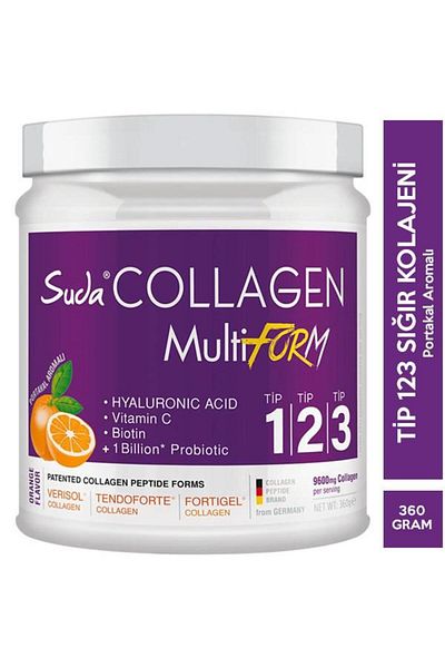 Suda Collagen 360grMultiform Orange Flavored