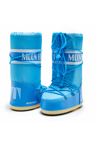 MOON BOOT 14004400-088 Icon Nylon Alaskan Blue 35/38