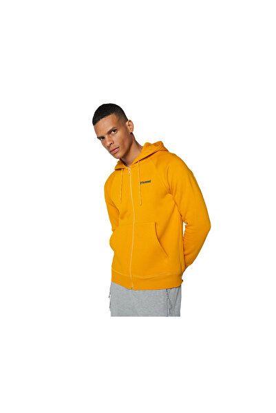 hummel Hmlwesley Zip Hoodie Erkek Günlük Ceket 921739-5134 Sarı