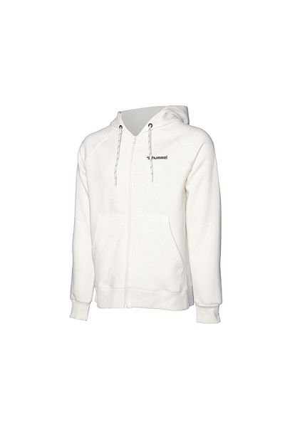 hummel Ανδρικό casual μπουφάν Hmlwesley Zip Hoodie 921739 -9003 Κρέμα