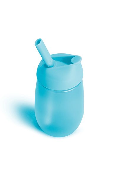 Munchkin Simple Clean Training Cup with Straw, 296ml, 12+ Months, 1 Piece, Blue