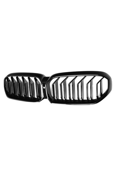 HYM TUNİNG BMW 5 Series G30 M5 Shadowline Grille G30 M5 Kidney Makeup Case 2020+ Compatibility Piano Black Glossy Black