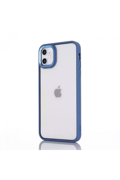 Ally Iphone 12 - 12 Pro 6.1inç Kılıf Parlak Renkli Çerçeveli Ultra Lüx Tpu Si...