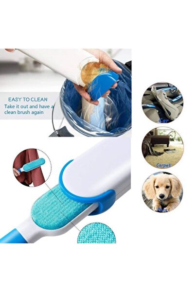 BLUE SİDE Çok Fonksiyonel Furwizard Tüy Fırçası Kedi Köpek Tüy Çıkarıcı Temiz...