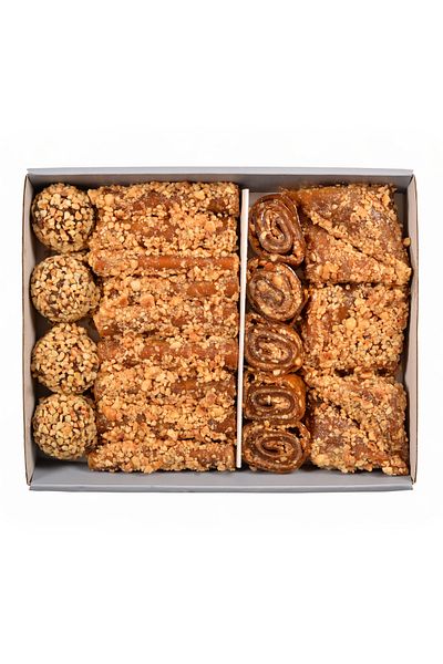 Bİrsalkım Pestİl & Köme 500 Gram Exquisite Luxury Pestil Package - Mixed with Hazelnut Pudding