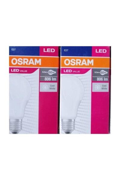 Osram 2 Li Özel Paket 8.5 Watt Beyaz Işık Led Ampül