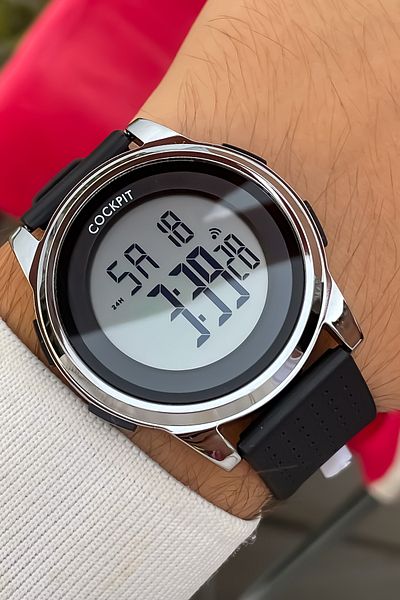 Cockpit DIGITAL MEN'S WATCH 5 ATM WATERPROOF