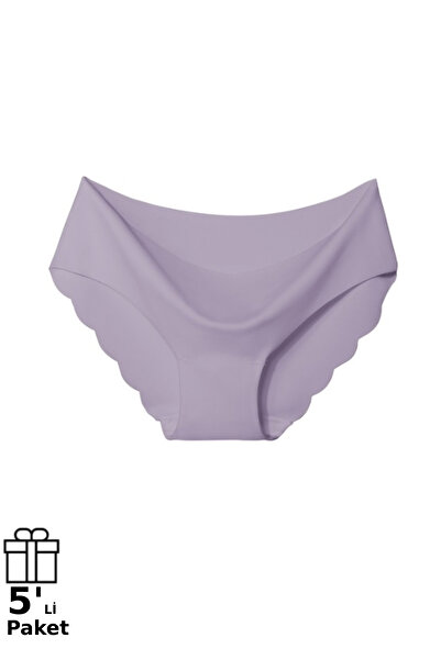 BENİMOLMALI Chiloți slip bikini din lycra, fără sudură, tăiați cu laser, fără...