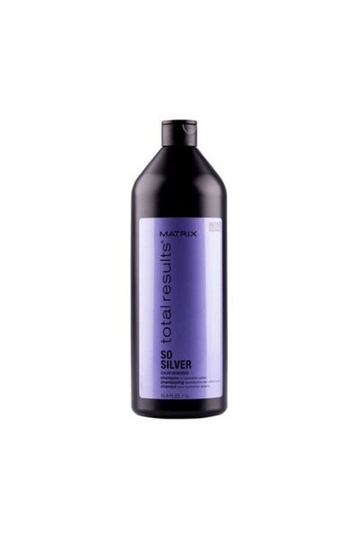 Matrix SoSilver Vitamin E Strengthening Moisture Shampoo - Porous, 33.8fl ECBeauty.X71