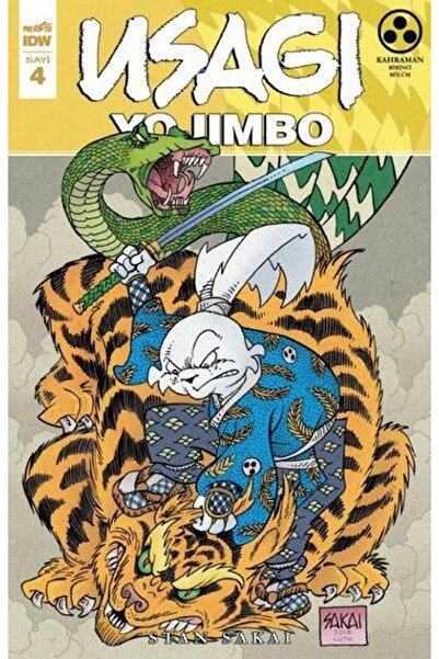 Presstij Kitap Usagi Yojimbo Sayı 4