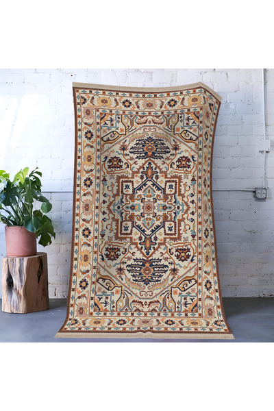Rugs Modern Halı سجادة ميرا ذات لون فاتح متعدد الألوان تقليدية بنمط عرقي سجاد...