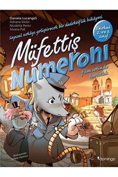Domingo Yayınevi Müfettiş Numeroni 1: Film Setinde Hırsızlık Sayısal Zekâ Gel...