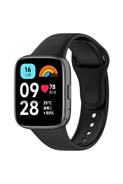 Dolia ساعة Redmi Watch 3 Active Sports Gel بسوار من السيليكون المرن مع دبوس ذكي